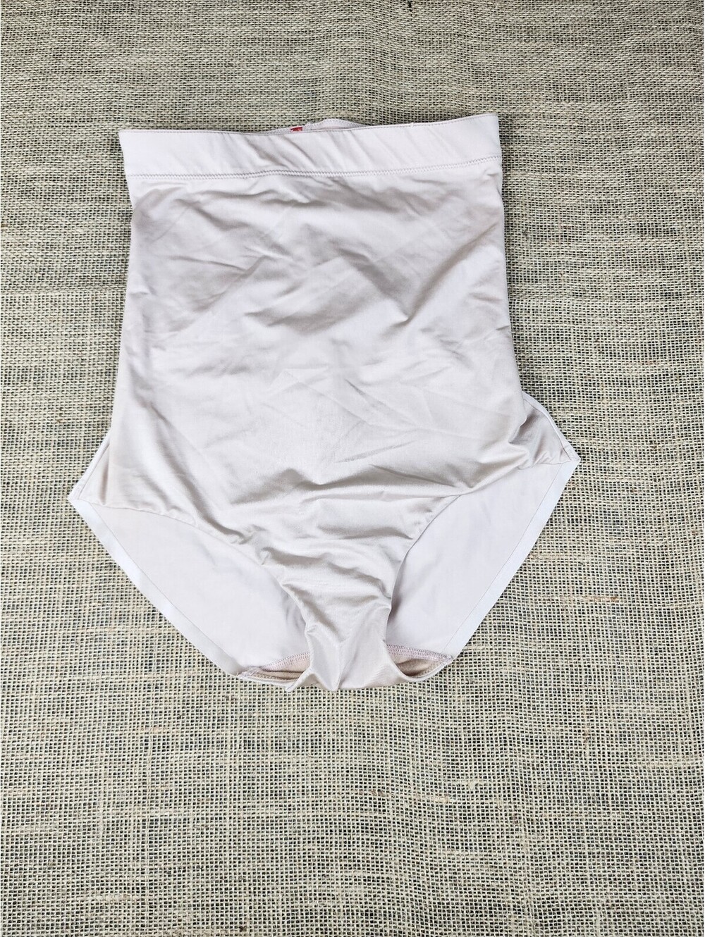 SPANX Suit Your Fancy High-Waisted Brief Nude Large